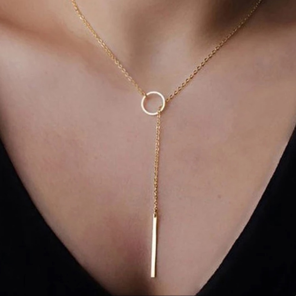 SILVER - ATHENA ♡ Stainless Steel Necklace - Picture 1 of 4